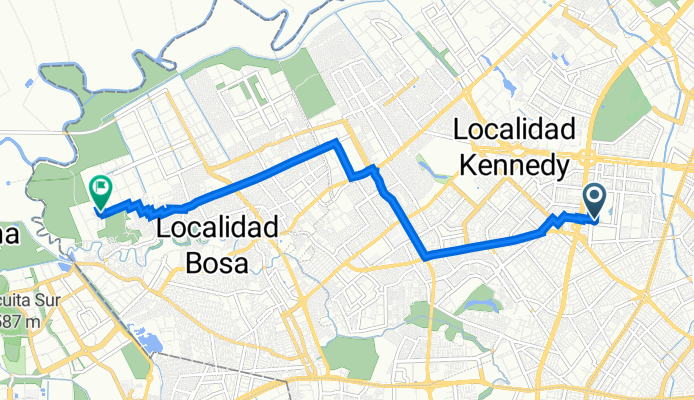 Hipotecho Occidental, Bogotá a Carrera 91, Bogotá