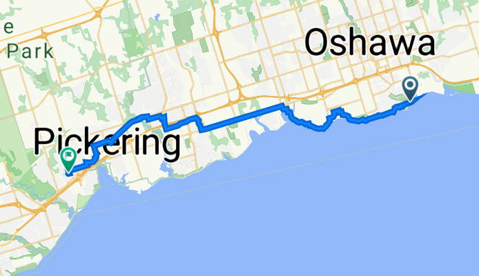 Lakeview Park Avenue 55, Oshawa to Sundown Crescent 491, Pickering