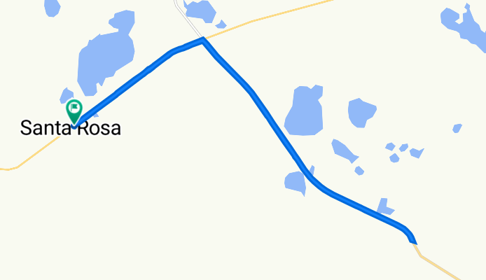 Avenida 25 de Mayo, Santa Rosa a Belgrano, Santa Rosa