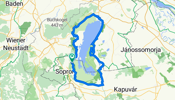 Fertő tó kerülés