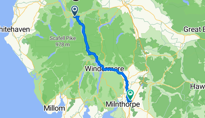 Penrith Road 8 to Hotel, Crooklands
