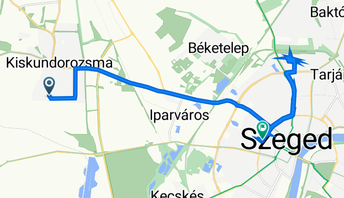 Széchenyi István utca 96, Szeged - Londoni körút 1, Szeged