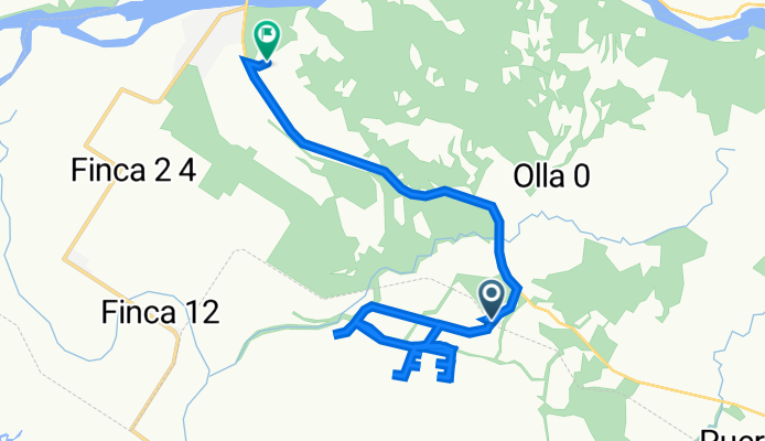 De Finca 2-4 a Finca18 a WGWV+P2G, Once de abril