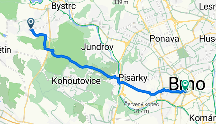 2023_03 Brno hlavní nádraží pěšky