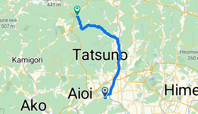 165-5, Ibogawachoyamatsuya, Tatsuno to Shinguchokajiya, Tatsuno