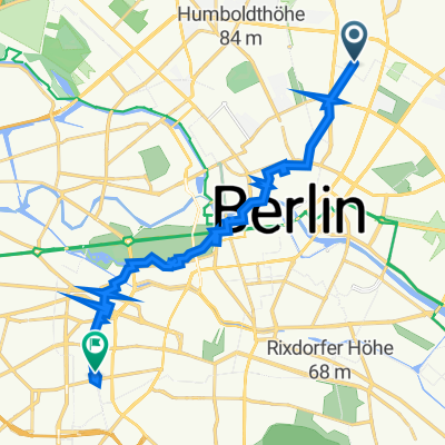 Stahlheimer Straße 32, Berlin nach Landshuter Straße 21, Berlin