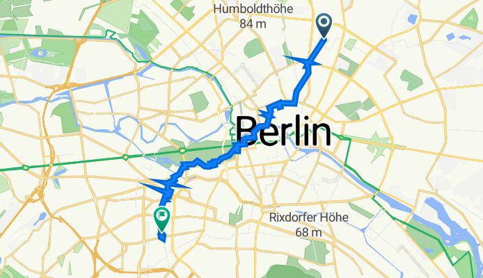 Stahlheimer Straße 32, Berlin nach Landshuter Straße 21, Berlin
