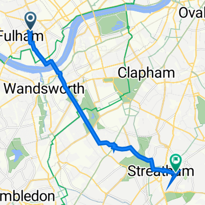 4A Harbledown Road, London to 103 Sunnyhill Road, London