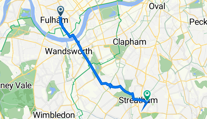 4A Harbledown Road, London to 103 Sunnyhill Road, London