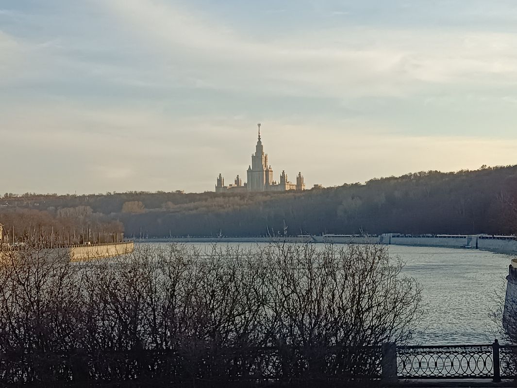 Ленинские горы и парк Горького