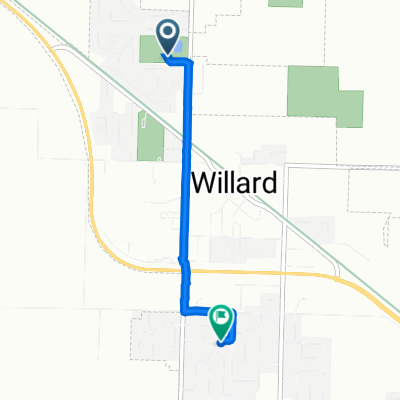 North State Highway Z 233, Willard to Main Street 604, Willard