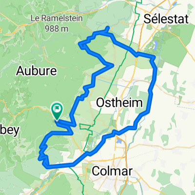 Kaysersberg/Haut Koenigsberg/Alsace Plain/Trois Epis