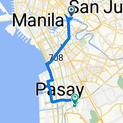 Anonas Street, Manila to Rodriguez Street, Pasay