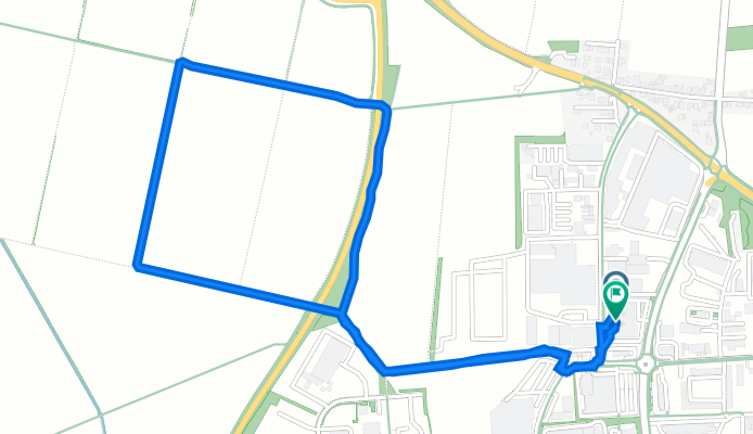 Franz-Brombach-Straße 11-13, Erding nach Franz-Brombach-Straße 11-13, Erding