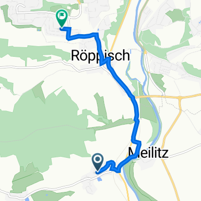 Am Fuchsgraben 79, Zedlitz nach Otto-Worms-Straße 23–27, Gera