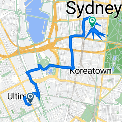 631 Harris St, Ultimo to 259B Pitt St, Sydney