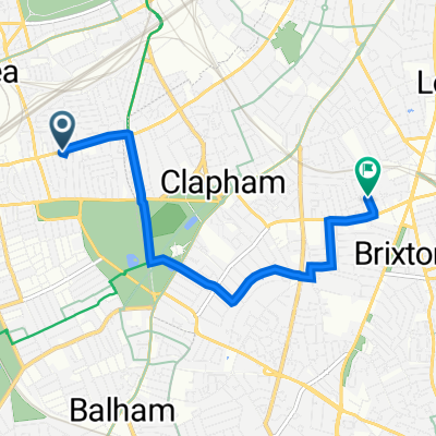 159A Lavender Hill, London do 38 Belvedere Pl, London