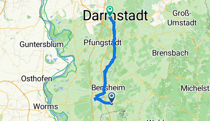 Heppenheim - Darmstadt