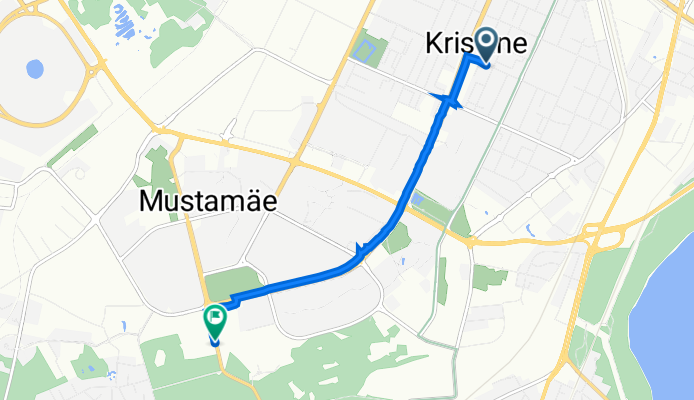 Räägu 12, Tallinn to Ehitajate tee, Tallinn