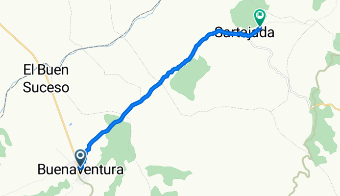 De Calle Buen Suceso 35, Buenaventura a Camino de la lglesuela, Sartajada