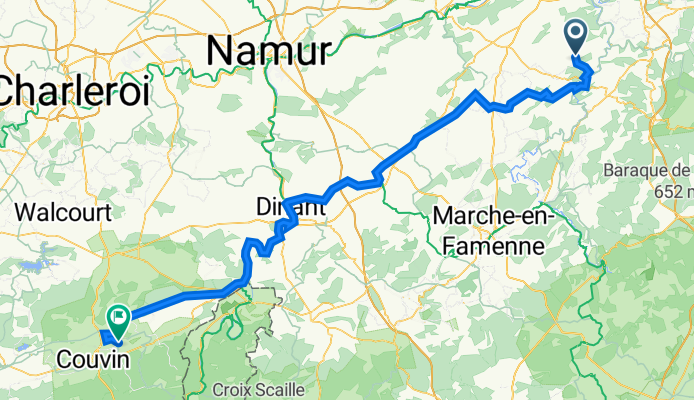 16 juli La Rock-Hamoir -Leffe-Dinant- Nismes