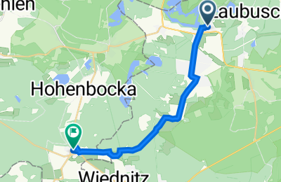 Route in der Bikemap App öffnen