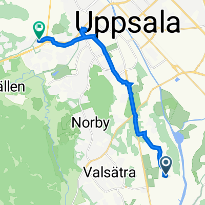 Ulls väg 21A to Berthåga byväg 10