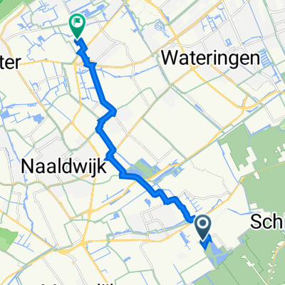 Burgerdijkseweg 53, De Lier naar Vlaminglaan 2–16, Poeldijk