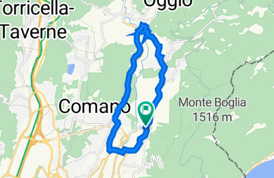Route in der Bikemap App öffnen