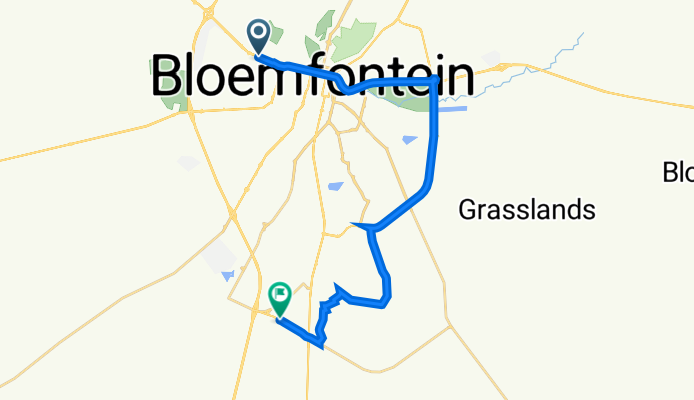 Nelson Mandela Drive 195, Bloemfontein to M30, Bloemfontein