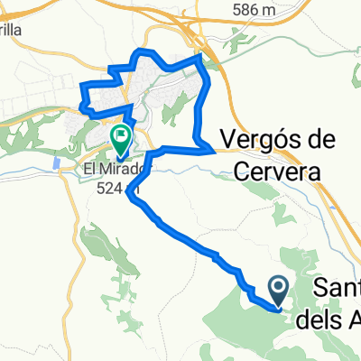 Via sense nom to Carrer Baixada Muralla 38, Cervera