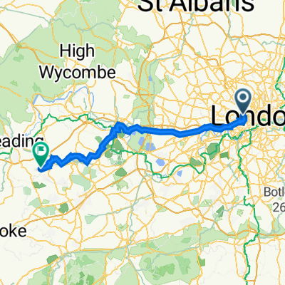 Day 1) London - Barkham