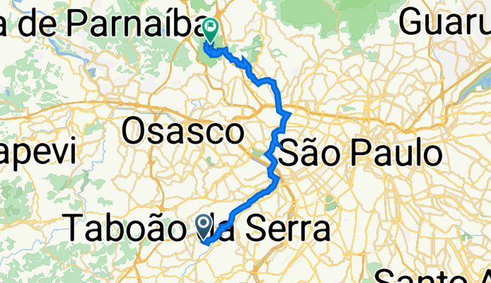 Estrada São Francisco, 1850, Taboão da Serra a Pirituba, São Paulo
