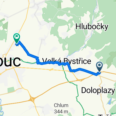 D35, Přáslavice to Olomouc