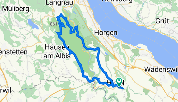 Schönenbergstrasse 26, Hirzel nach Schönenbergstrasse 26, Hirzel