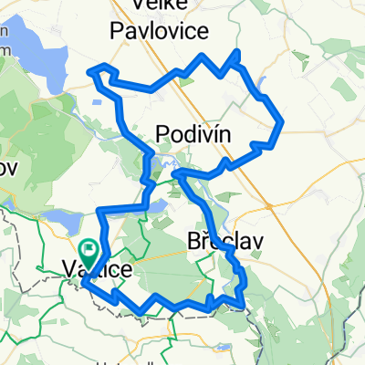 Valtice - Breclav - Lednice - KAPLNKA - Hlohovec - Valtice