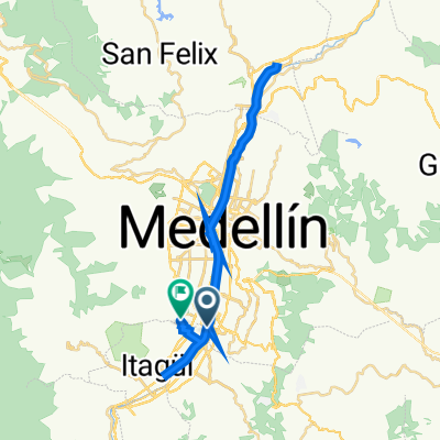 De Carrera 48c 40, El Poblado a Medellín