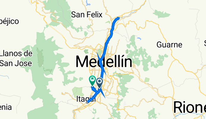 De Carrera 48c 40, El Poblado a Medellín