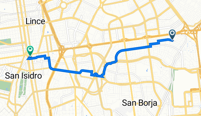 De Bronsino 570, San Borja a Calle La Perricholi 131, San Isidro