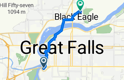 Route in der Bikemap App öffnen