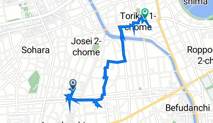 ２丁目 １, 福岡市 まで２丁目 ５, 福岡市