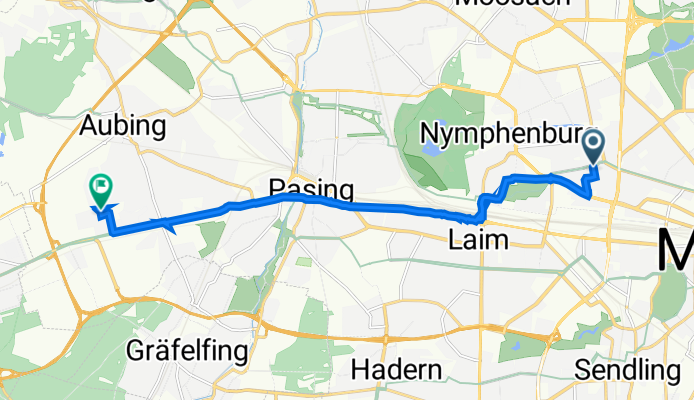 Gudrunstraße 10, München nach Golo-Mann-Weg, München