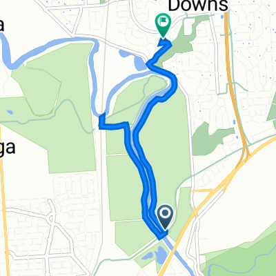 Coast to Vines Rail Trl, Noarlunga Downs to 3 Nairne Ct, Noarlunga Downs