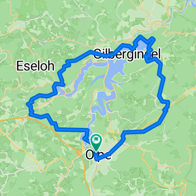 Mountainbikeroute um Lister und Biggesee CLONED FROM ROUTE 207472