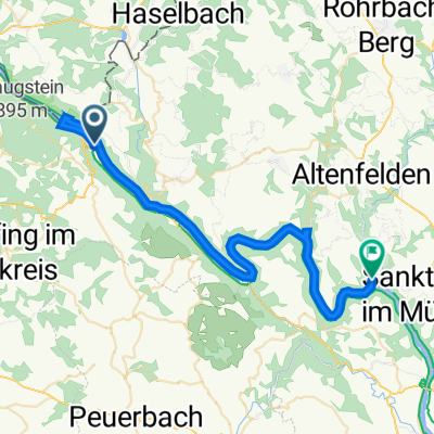 2023 - Engelhartszell - Untermühl - SE Manon, violette Route