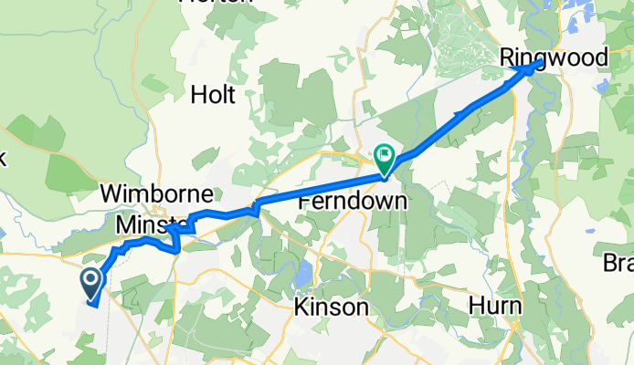 Blythe Road 16, Corfe Mullen to Ford Close 11