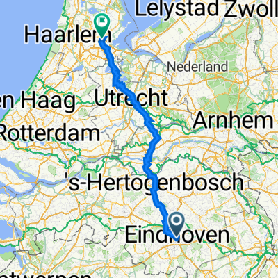 Prins Hendrikstraat 58, Eindhoven to Stationsplein 35A, Amsterdam