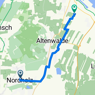 Rebhuhnweg 12, Wurster Nordseeküste nach Anton-Flettner-Straße 3, Cuxhaven