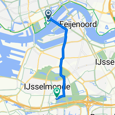 Houtlaan 10, Rotterdam naar Charloisse Lagedijk 450, Rotterdam