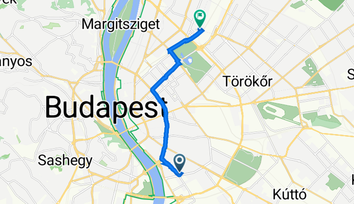 Márton utca 2., Budapest to Diós utca 6., Budapest